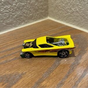 2001 Hot Wheels Yellow Chrome Custom El Camino Nomadder What Theme Car Toy